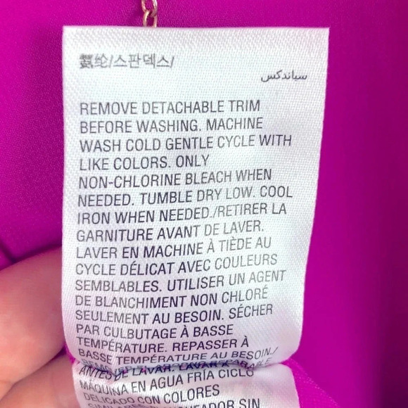 I.N.C  V-Neck Sleeveless Low High Hem Dress - Picture 10 of 10